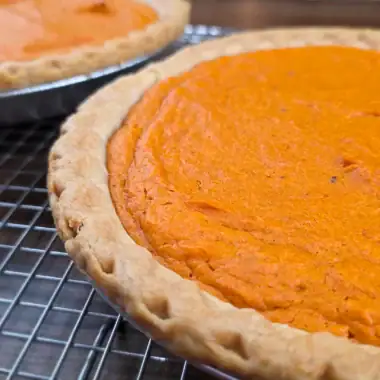 Brown Butter Sweet Potato Pie