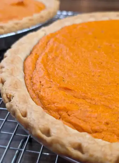 Brown Butter Sweet Potato Pie