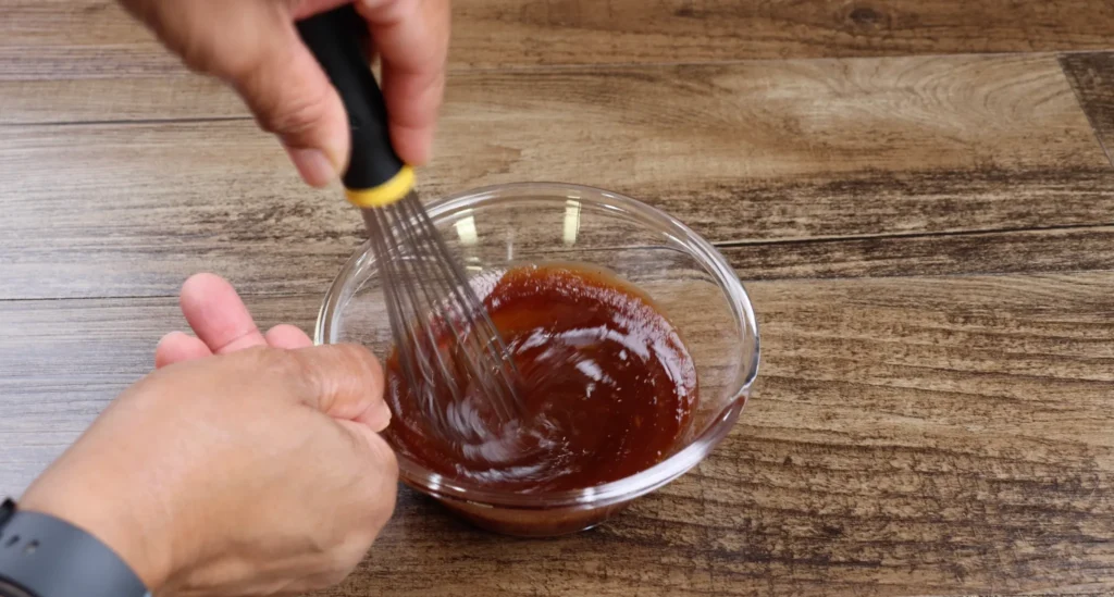 Combining honey and bbq sauce