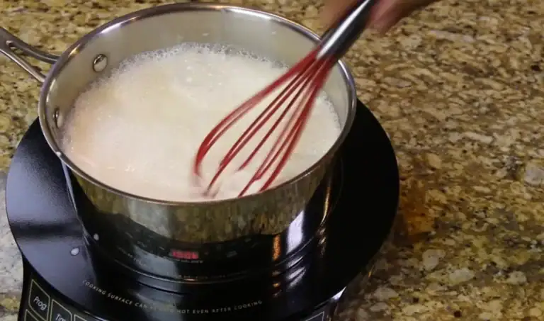 Warming Milk for Homemade Hot Chocolate