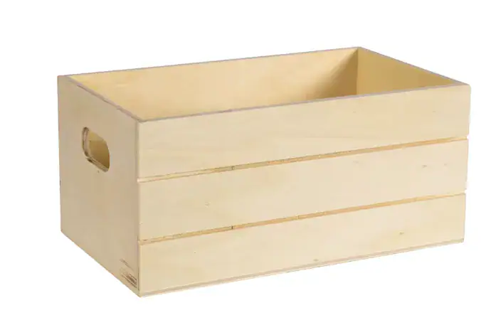 rectangular crate