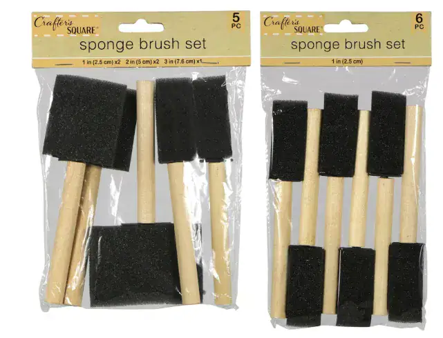 Sponge Paint Brushes