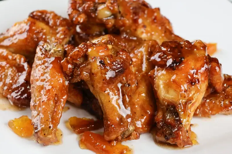 Peach Cobbler Wings