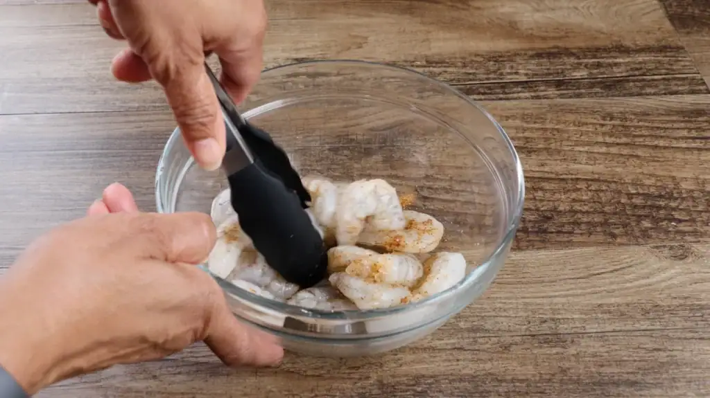 Seasoning Shrimp for Shrimp Dirty Rice