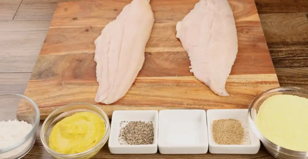 Ingredients for Air Fryer Catfish