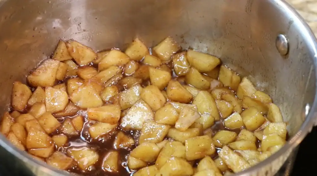Cooked Granny Smith Apples