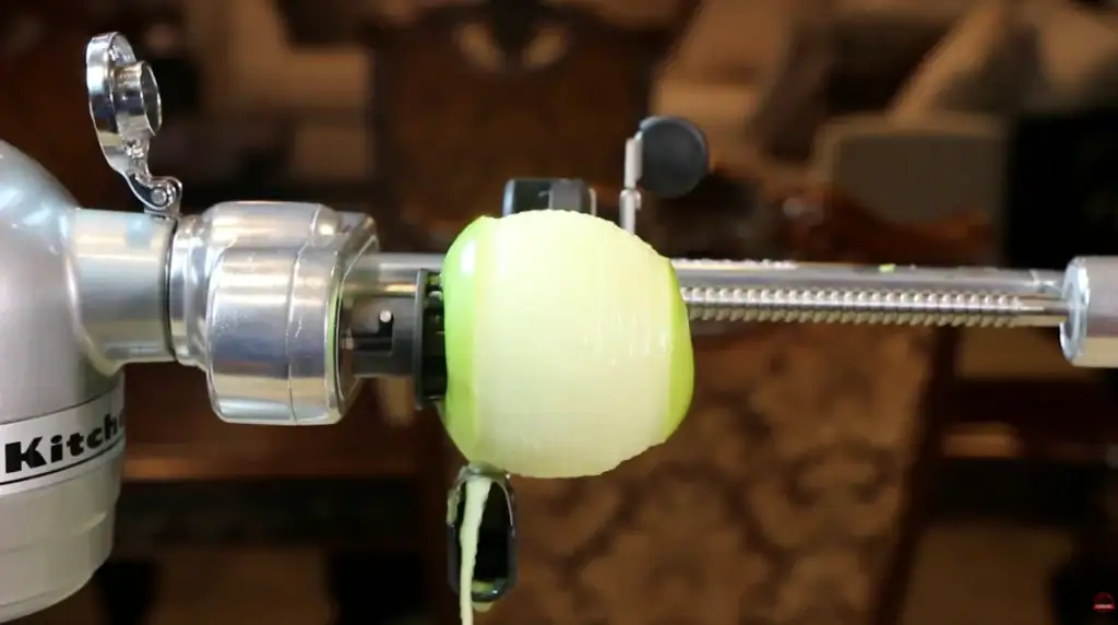 Peeling the Apples for Fried Apple Pie