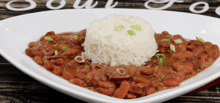 Red Beans and Rice Recipe with Andouille Sausage