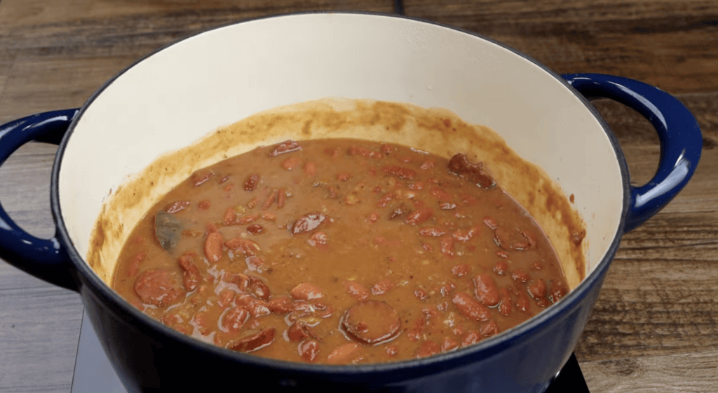 Red Beans in a Dutch Oven