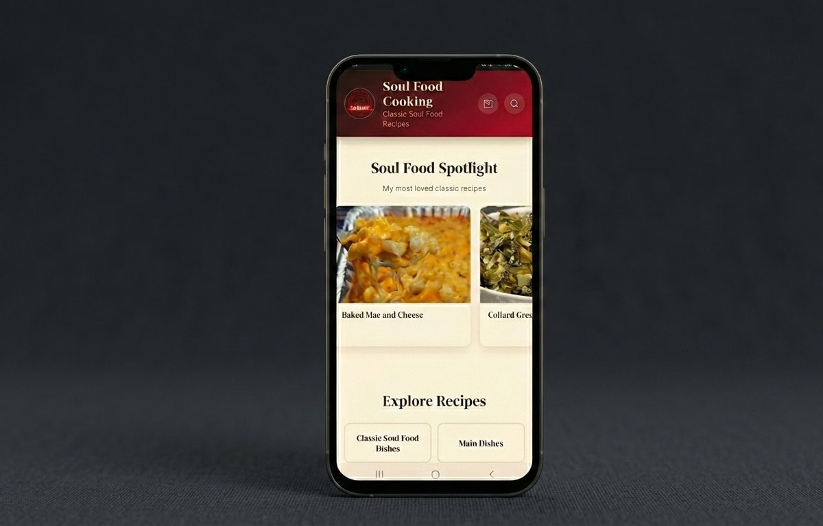 Soul Food Cooking App