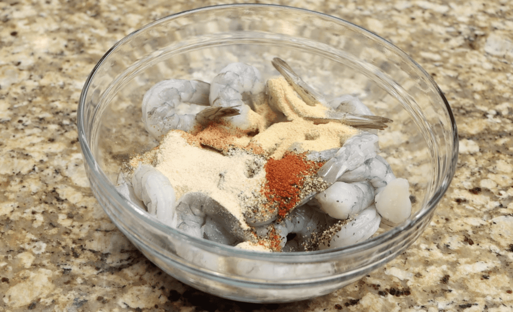 Seasoning the Shrimp