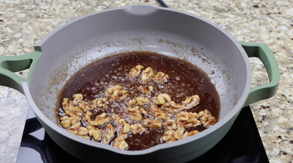 Walnuts in Brown Sugar Sauce