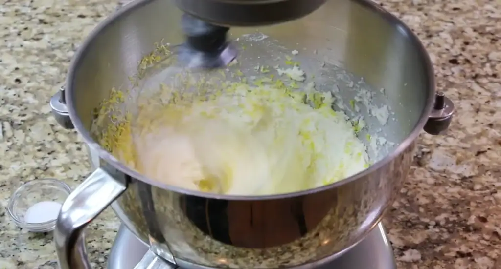 lemon-bars-creaming-butter-sugar-zest