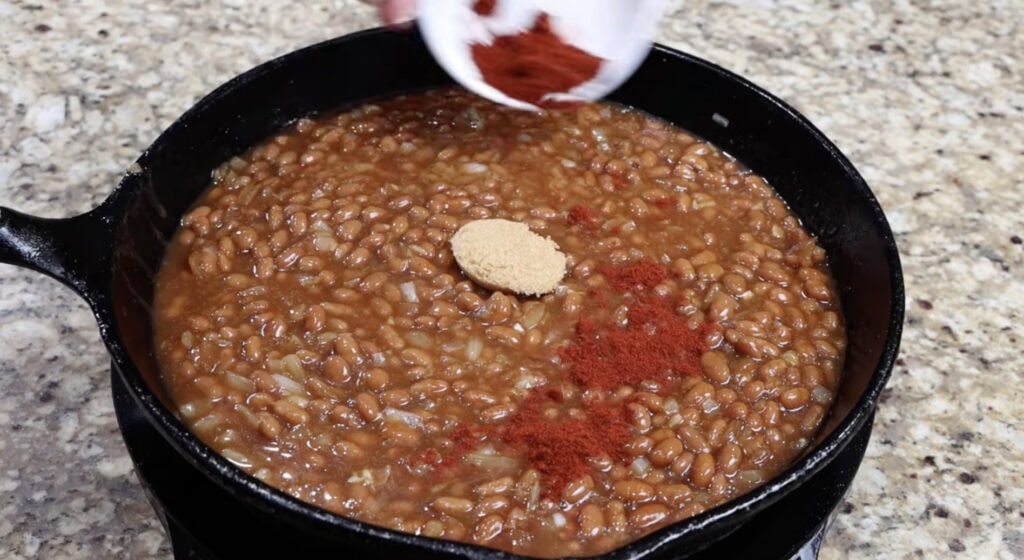Adding Brown Sugar to Baked Beans