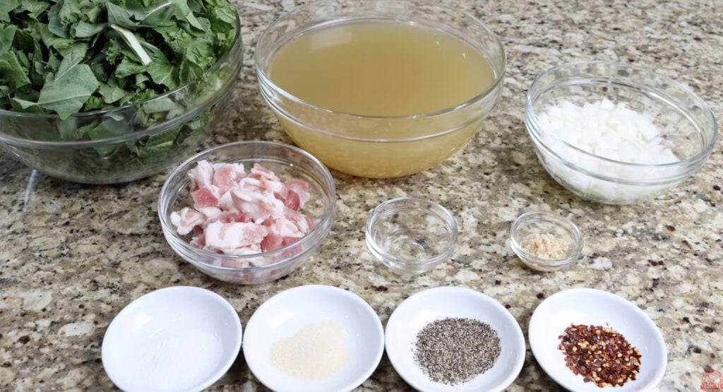 Ingredients for Mixed Greens