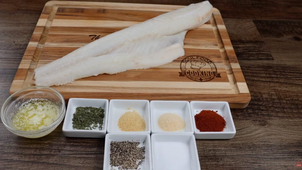 Baked Cod Ingredients